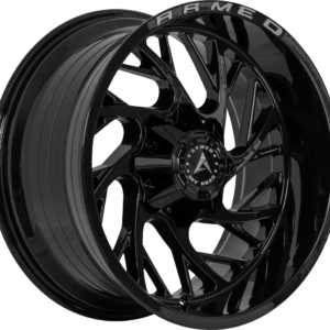 ARMED OFF-ROAD CARNAGE 108 20x9 6x135|6x139.7 0 GLOSS BLACK + ARMED MILLING