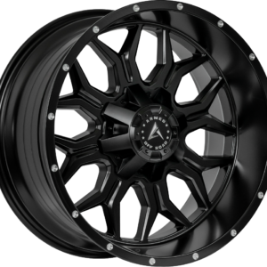 ARMED OFF-ROAD INFANTRY 87.1 18x9 Blank 12 SATIN BLACK + MILLED HOLES