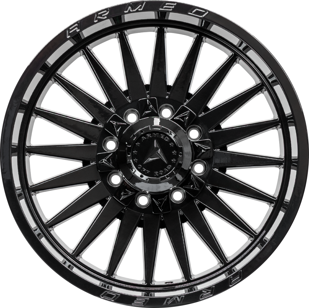 ARMED OFF-ROAD HOSTILE 108.1 20x9 6x135|6x139.7 0 FULL GLOSS BLACK - Image 2