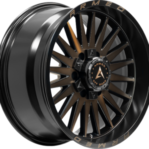 ARMED OFF-ROAD HOSTILE 108.1 18x9 6x135|6x139.7 0 MATTE BLACK MACHINED + BRONZE TINT