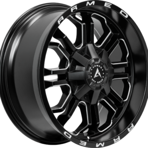 ARMED OFF-ROAD CANNON 108.1 20x9 6x135|6x139.7 0 MATTE BLACK MILLED + ARMED