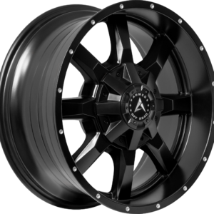 ARMED OFF-ROAD FRONTLINE 108.1 17x9 6x135|6x139.7 -6 SATIN BLACK MILLED HOLES