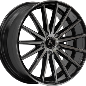 ARMED STREET RIVAL 74.1 22x11.5 5x112|5x114.3 30 GLOSS BLACK MACHINED FACE