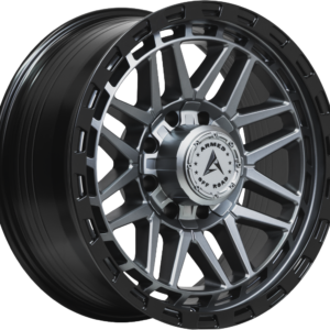 ARMED OFF-ROAD TANK 125.1 17x9 8x165.1|8x180 0 MATTE BLACK + GUNMETAL FACE