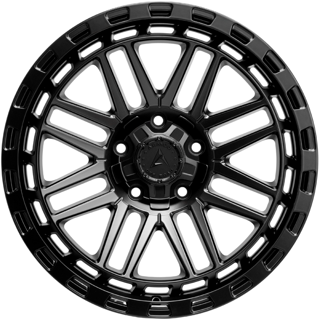 ARMED OFF-ROAD TANK 78.1 17x9 5x127|5x139.7 12 FULL MATTE BLACK - Image 2