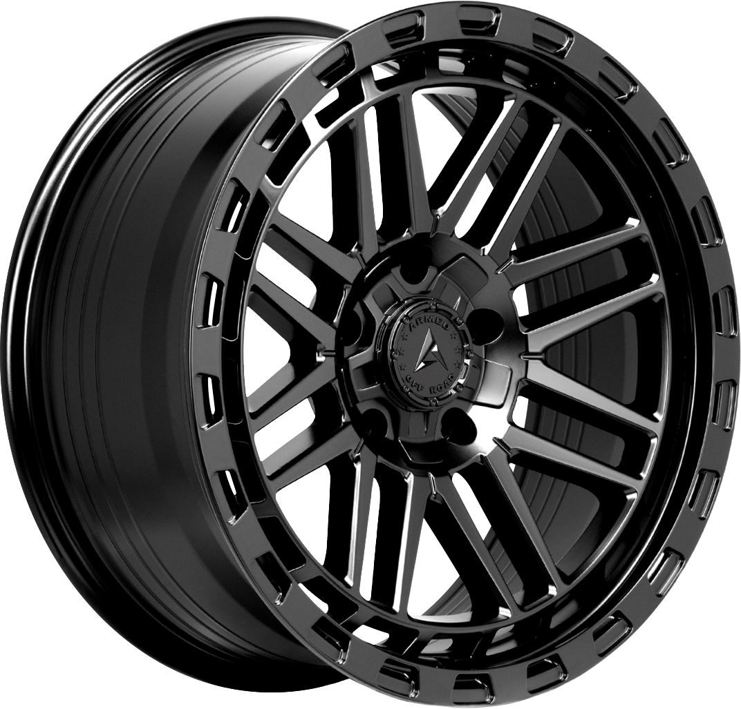 ARMED OFF-ROAD TANK 78.1 17x9 5x127|5x139.7 12 FULL MATTE BLACK