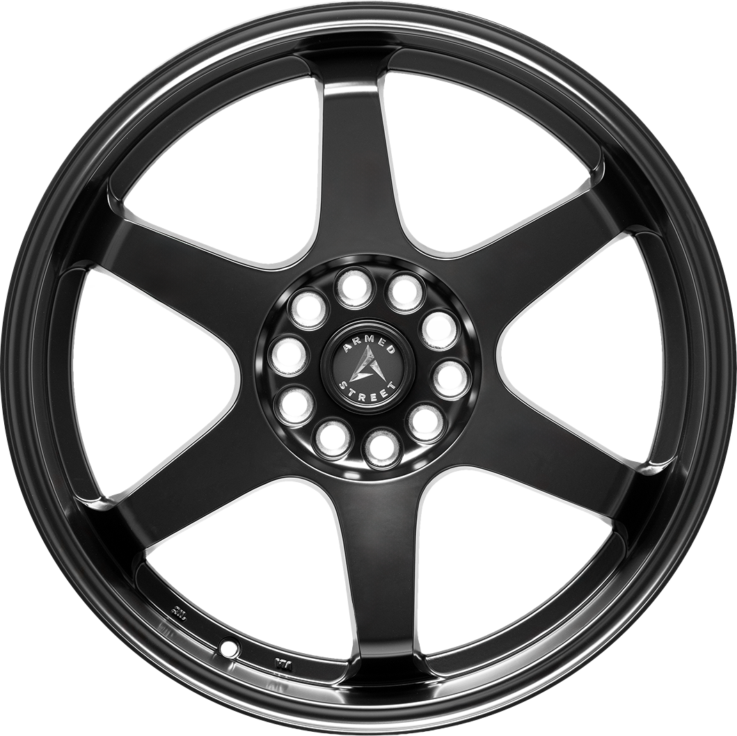 ARMED STREET VETERAN 74.1 20x9 5x112|5x114.3 35 FULL SATIN BLACK - Image 2